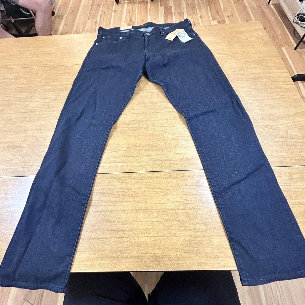 Polo Ralph Lauren Jeans Mens 34x32 Blue Sullivan Slim Straight Stretch Denim NWT